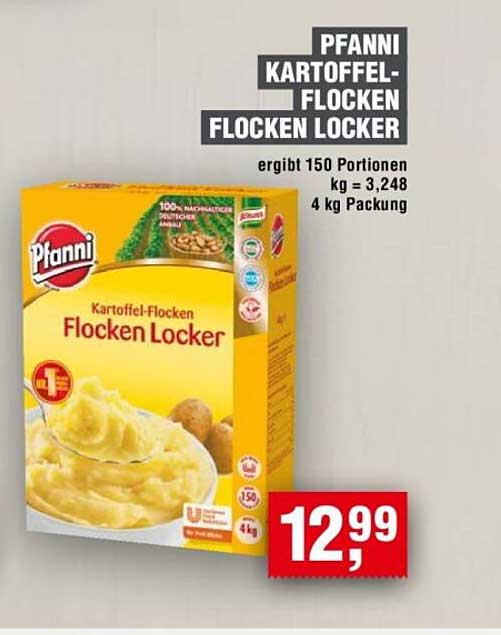 PFANNI KARTOFFEL-FLOCKEN FLOCKEN LOCKER