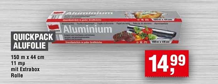 QUICKPACK ALUFOLIE