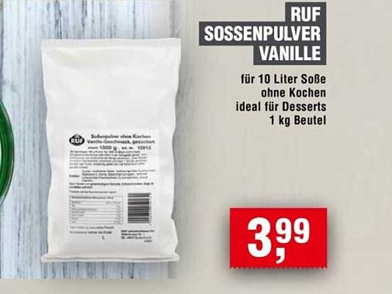 RUF SOSSENPULVER VANILLE
