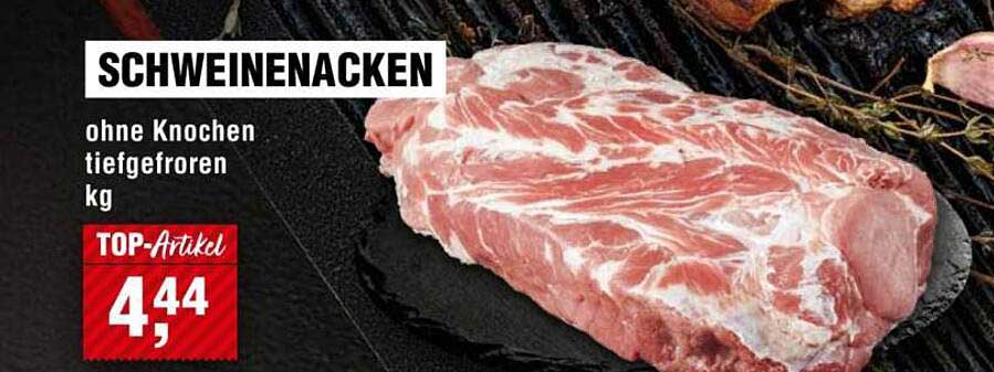SCHWEINENACKEN ohne Knochen tiefgefroren kg