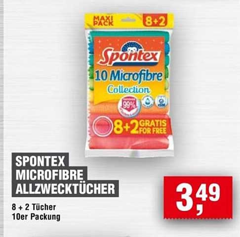 SPONTEX MICROFIBRE ALLZWECKTÜCHER