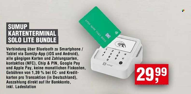 SUMUP KARTENTERMINAL SOLO LITE BUNDLE