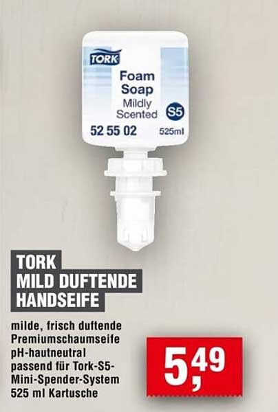 TORK MILDE DUFTENDE HANDSEIFE
