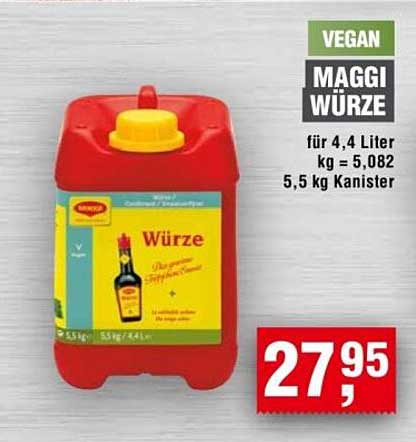 VEGAN MAGGI WÜRZE