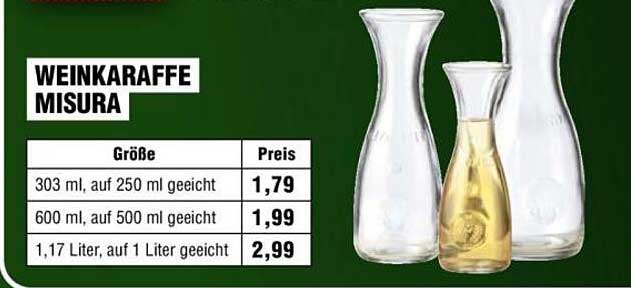 WEINKARAFFE MISURA