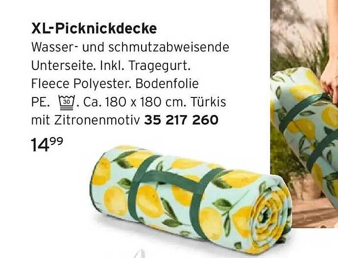 XL-Picknickdecke