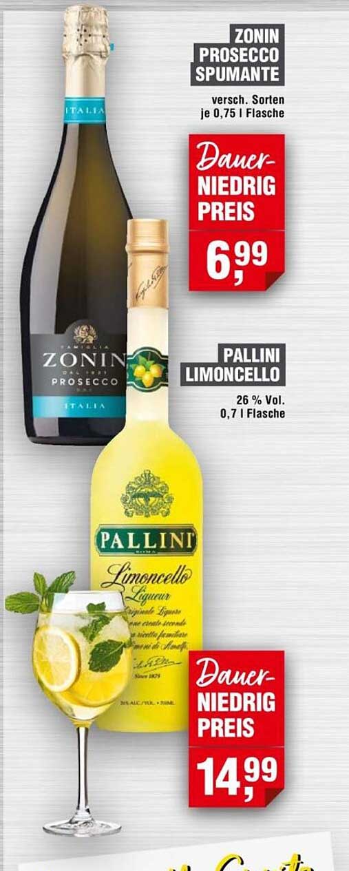 ZONIN PROSECCO SPUMANTE