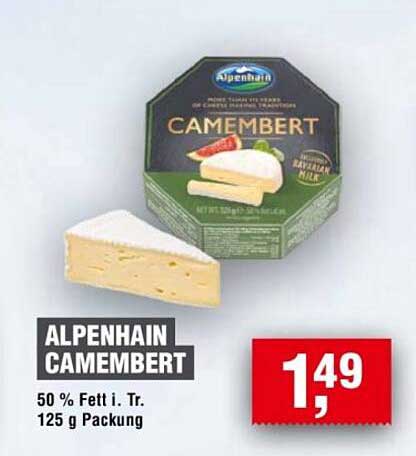 ALPENHAIN CAMEMBERT 125 g Packung