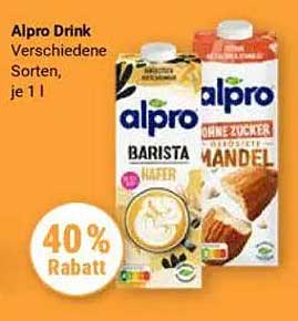 Alpro Drink - Verschiedene Sorten, je 1 l