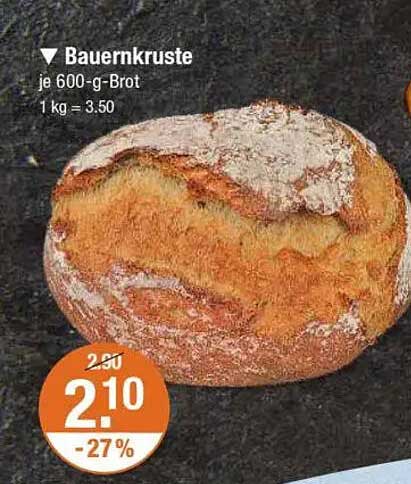 Bauernkruste - je 600-g-Brot
