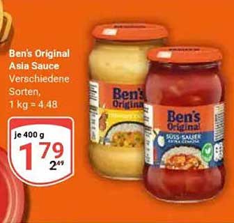 Ben's Original Asia Sauce - Verschiedene Sorten