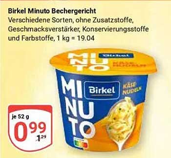 Birkel Minuto Bechergericht