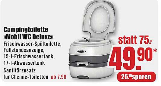 Campingtoilette »Mobil WC Deluxe«