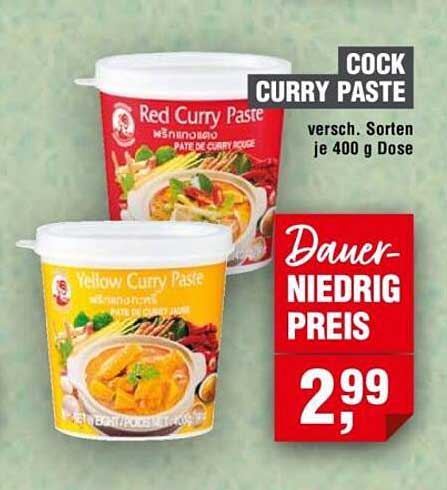 Cock Curry Paste 400 g