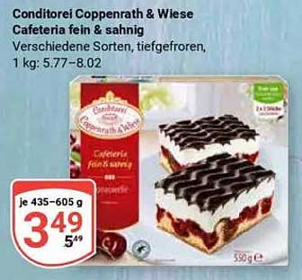 Conditorei Coppenrath & Wiese Cafeteria fein & sahnig
