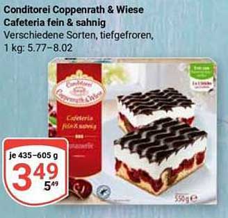 Conditorei Coppenrath & Wiese Cafeteria fein & sahnig