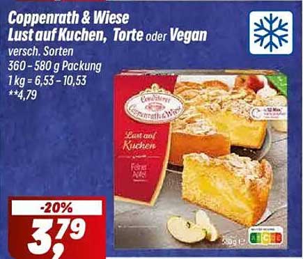 Coppenrath & Wiese Lust auf Kuchen, Torte oder Vegan