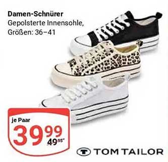 Damen-Schnürer mit gepolsterter Innensohle von TOM TAILOR