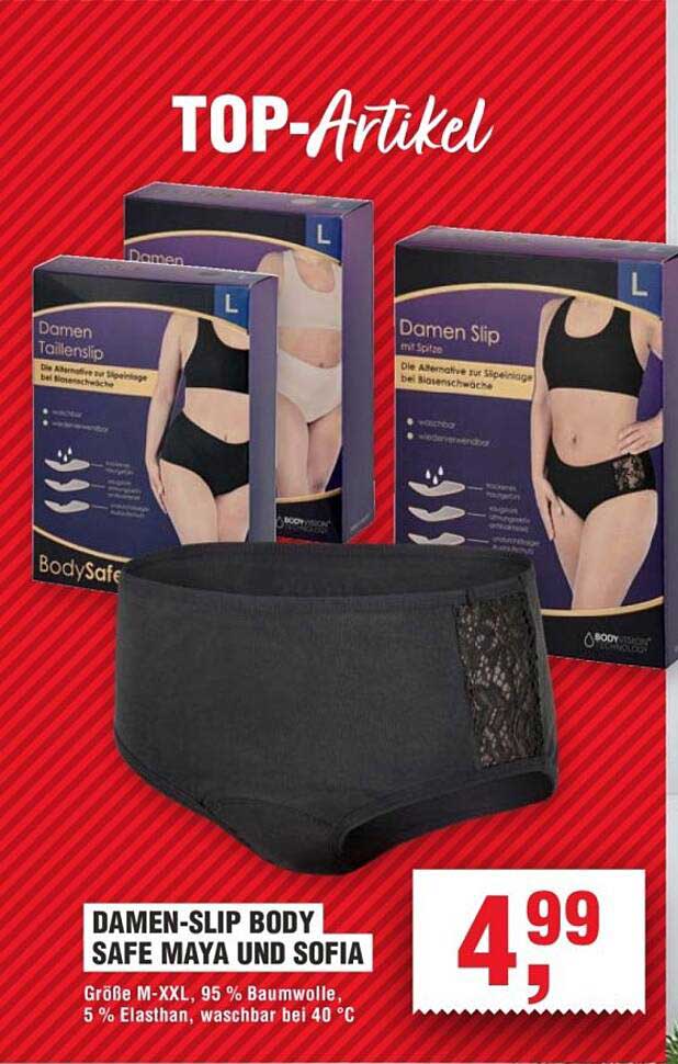 Damen-Slip Body Safe Maya und Sofia