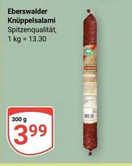 Eberswalder Knüppelsalami Spitzqualität, 300 g