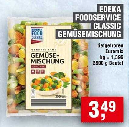 EDEKA Foodservice Classic Gemüse-Mischung 2500 g