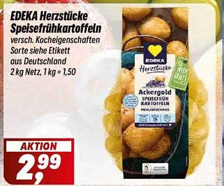 EDEKA Herzstücke Speisefrühkartoffeln