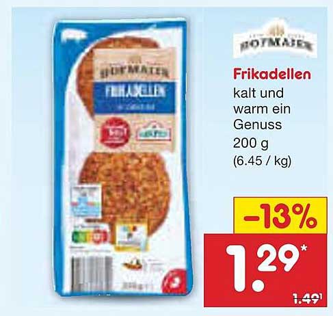 Frikadellen kalt und warm ein Genuss