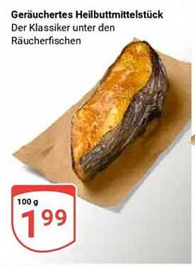 Geräuchertes Heilbuttmittelstück - Der Klassiker unter den Räucherfischen