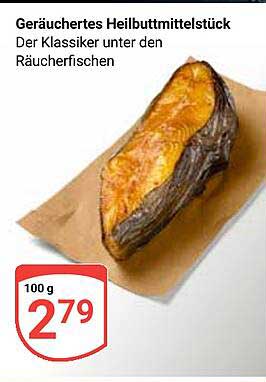 Geräuchertes Heilbuttmittelstück - Der Klassiker unter den Räucherfischen