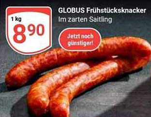 GLOBU Frühstütsknacker im zarten Saitling