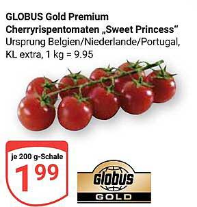 GLOBUS Gold Premium Cherrytomaten 'Sweet Princess'