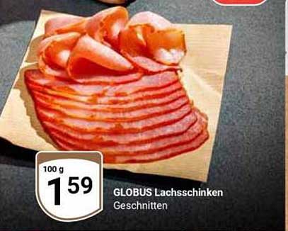 GLOBUS Lachsschinken Geschnitten