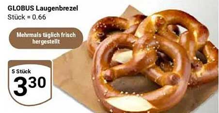 GLOBUS Laugenbrezel – Frisch und Lecker