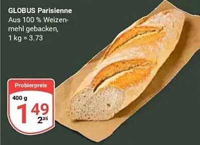 GLOBUS Pariser Baguette 400 g