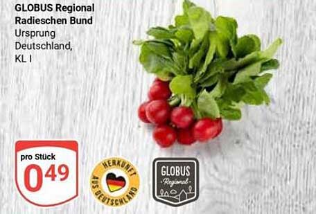 GLOBUS Regional Radieschen Bund