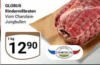 GLOBUS Rinderrollbraten vom Charolais-Jungbullen