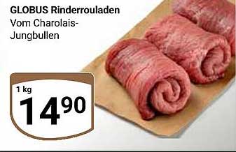 GLOBUS Rinderrouladen Vom Charolais-Jungbullen