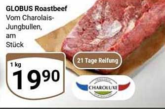 GLOBUS Roastbeef vom Charolais-Jungbullen, am Stück