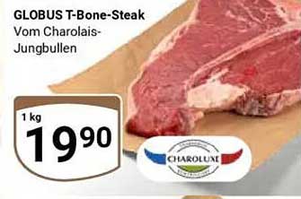 GLOBUS T-Bone-Steak vom Charolais-Jungbullen