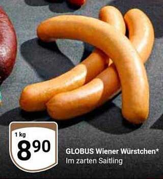 GLOBUS Wiener Würstchen* - Im zarten Saitling