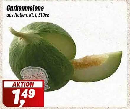 Gurkenmelone aus Italien, Klasse I, Stück