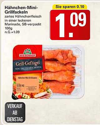 Hähnchen-Mini-Grillfäcken