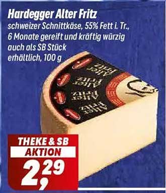 Hardegger Alter Fritz - Schweizer Schnittkäse