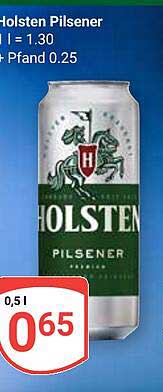 Holsten Pilsener 0,5 L Dose