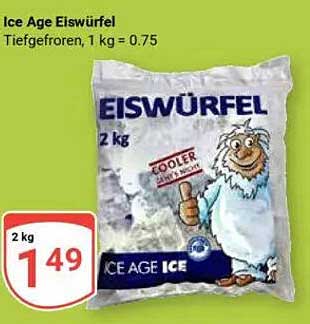 Ice Age Eiswürfel 2 kg