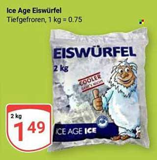 Ice Age Eiswürfel 2 kg