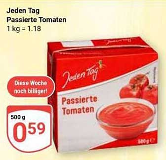 Jeden Tag Passierte Tomaten 500 g