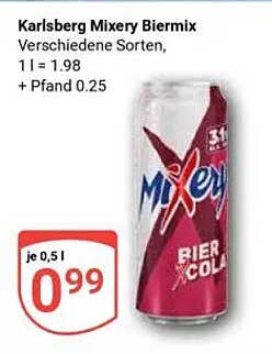 Karlsberg Mixery Biermix - Verschiedene Sorten