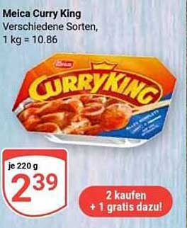 Meica Curry King - Verschiedene Sorten