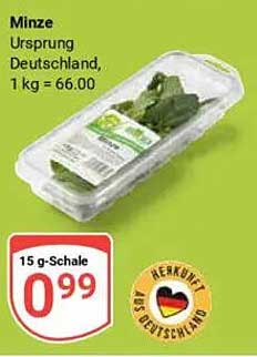 Minze 15 g - Frisch und Aromatisch aus Deutschland